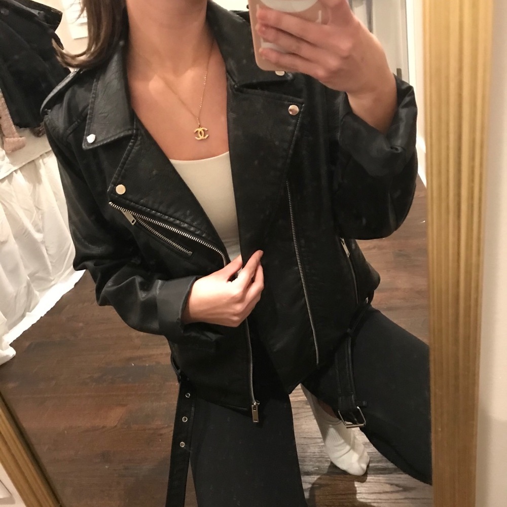 Leather jacket